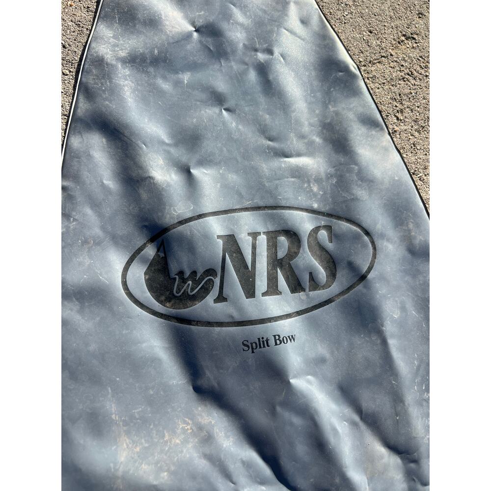 Nrs Split Bow Float Bag Kayak Gray Small Pin Hole… - image 2